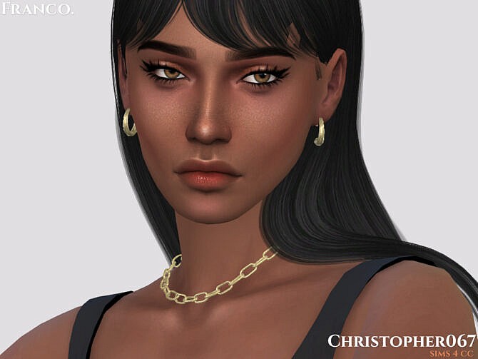 Sims 4 Franco Necklace by Christopher067 at TSR