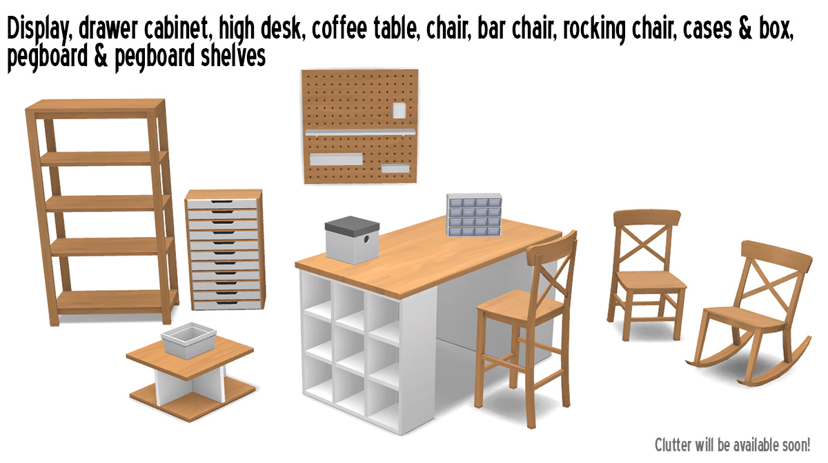 sims 4 craft furniture mod
