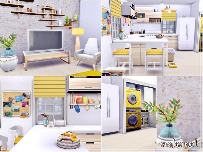 Sims 4 Little Lucy house by nolcanol at TSR