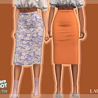 Retro Skirt R6 By Laupipi