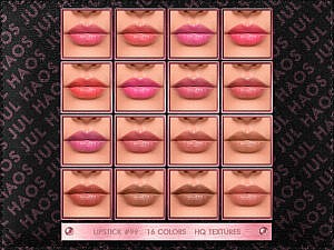 Lipstick #99 By Jul_haos