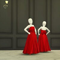 Ribbon Gown For Kids