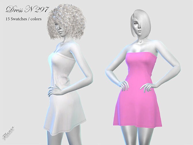 Sims 4 DRESS N 297 by pizazz at TSR