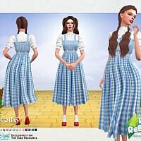 Retro Dorothy Dress By Sifix