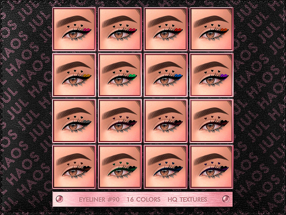 EYELINER #90 by Jul_Haos at TSR » Sims 4 Updates