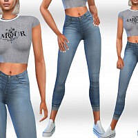 Jeans Outfit By Saliwa