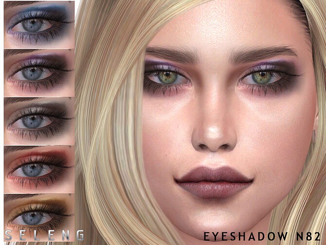 Sims 4 Eyeshadow N82 by Seleng at TSR