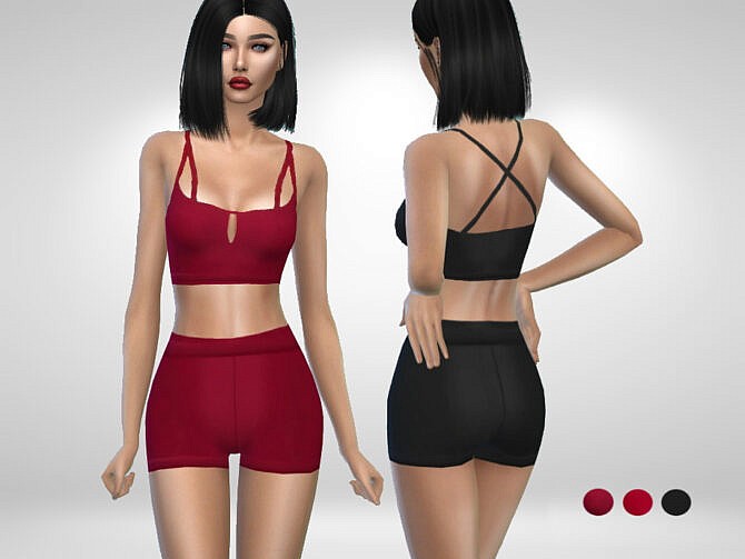 Sims 4 Rox Outfit by Puresim at TSR