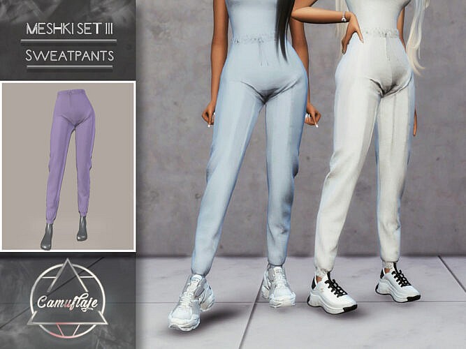 Meshki Iii Set Sweatpants By Camuflaje