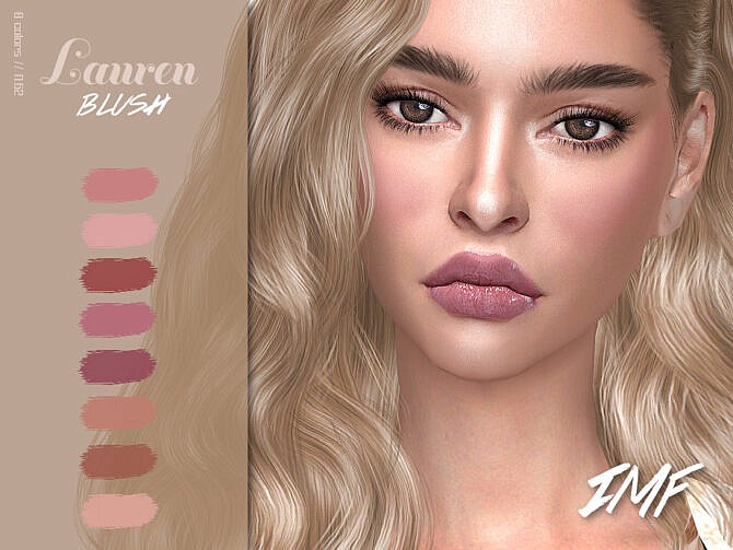 Sims 4 IMF Lauren Blush N.62 by IzzieMcFire at TSR