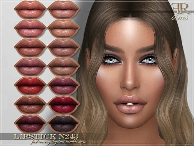 Frs Lipstick N243 By Fashionroyaltysims