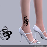 Random Snakes Tattoo By Angissi
