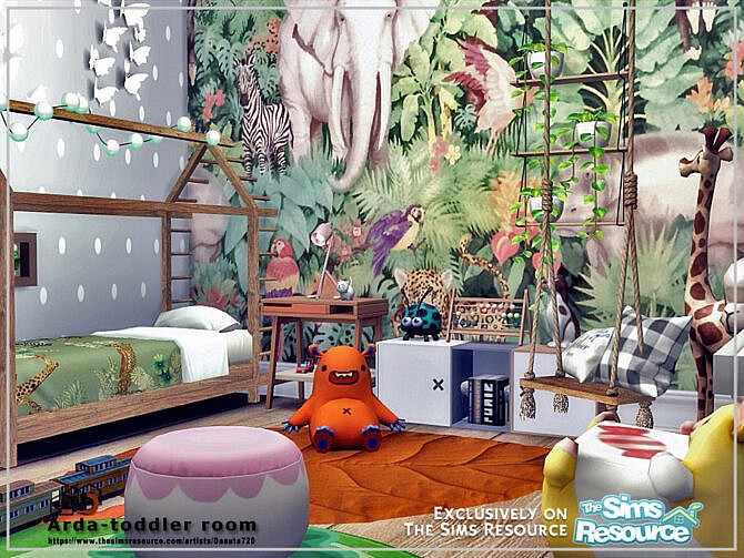 Sims 4 Arda toddler room by Danuta720 at TSR