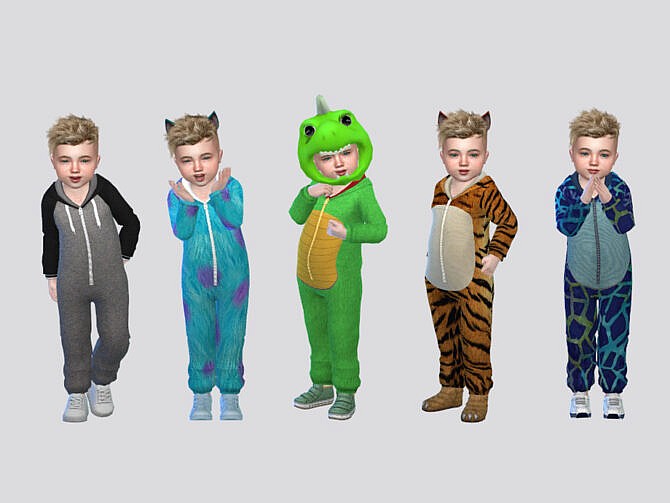 Sims 4 Trippy Onesie Toddler by McLayneSims at TSR