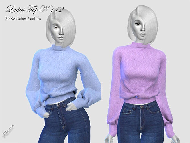 Ladies Blouse/sweater N 112 By Pizazz