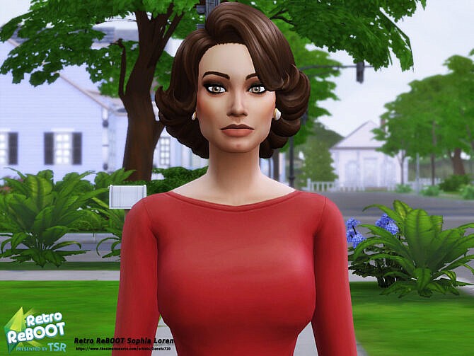 Sims 4 Sophia Loren by Danuta720 at TSR