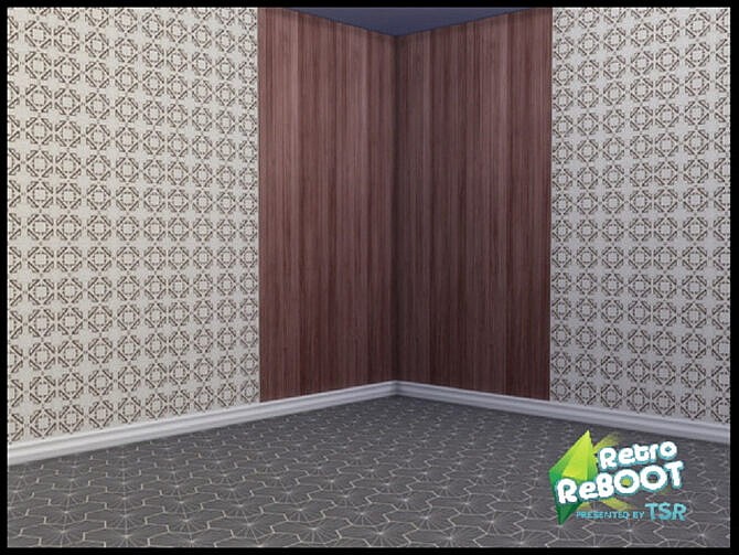 Sims 4 Retro 70s Living Walls by seimar8 at TSR