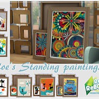Retro Chloe’s Standing Paintings By Philo