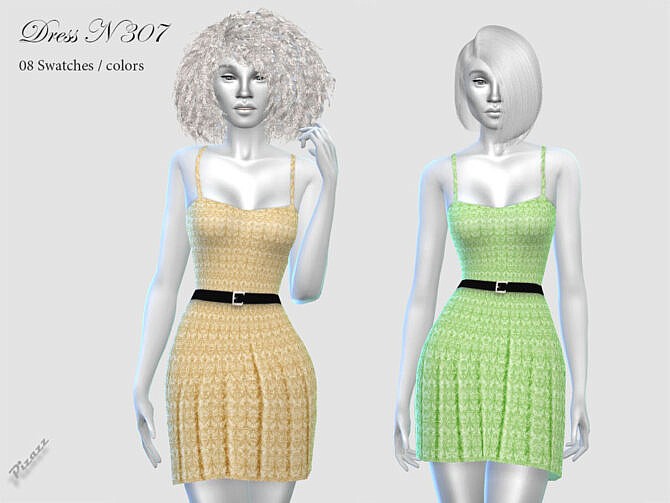 Sims 4 DRESS N 307 by pizazz at TSR