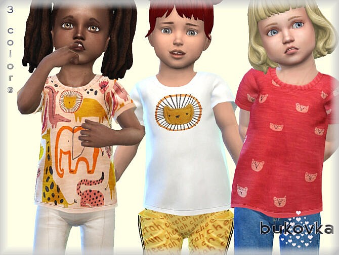 Sims 4 Shirts Female by bukovka at TSR