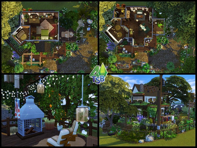 Sims 4 Cottage TSBB by bozena at TSR