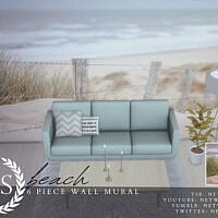 Beach Wall Mural By Networksims