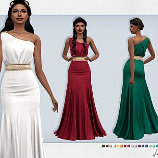 Sarah Dress by SweetDreamsZzzzz at TSR » Sims 4 Updates