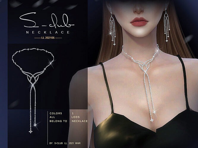 Necklace 202106 By S-club Ll