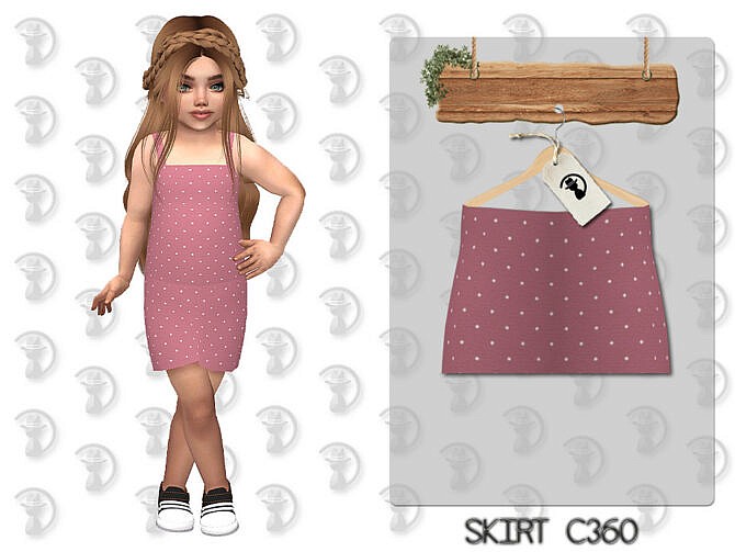 Sims 4 Skirt C360 by turksimmer at TSR