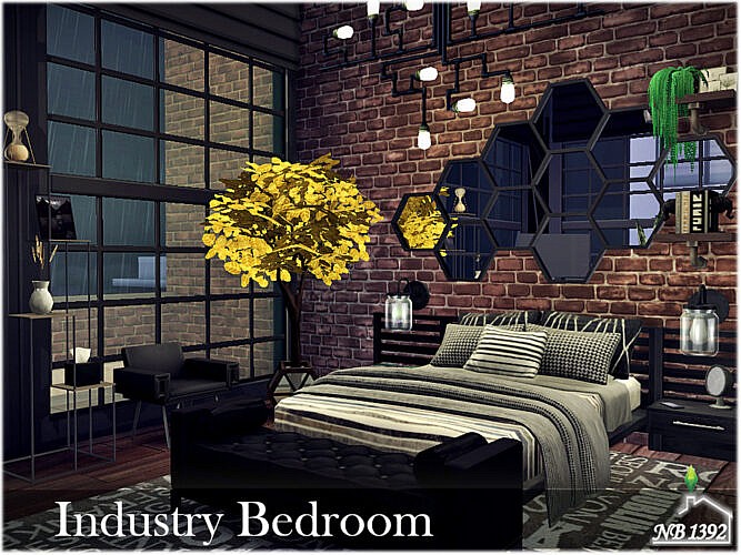 Industrial Bedroom By Nobody1392