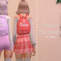 Backpack Female By Dissia