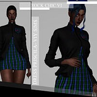 Rock Chic Vi Dress Priscila By Viy Sims