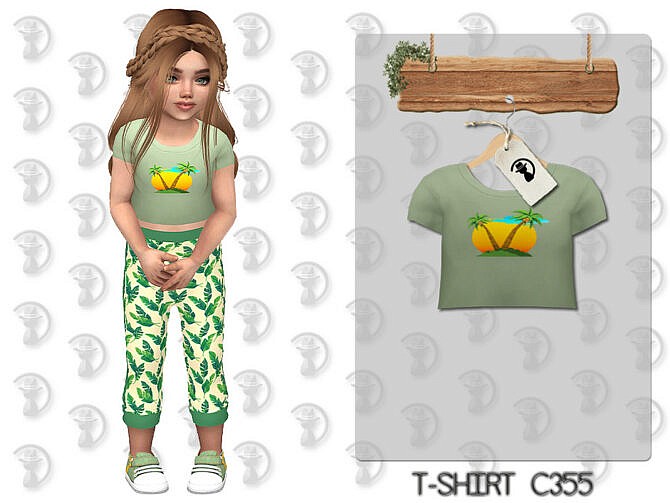 Sims 4 T shirt C355 by turksimmer at TSR