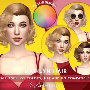 Sophia Hair by Enriques4 at TSR » Sims 4 Updates