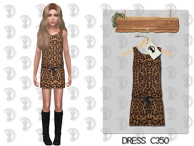 Sims 4 Dress C350 by turksimmer at TSR