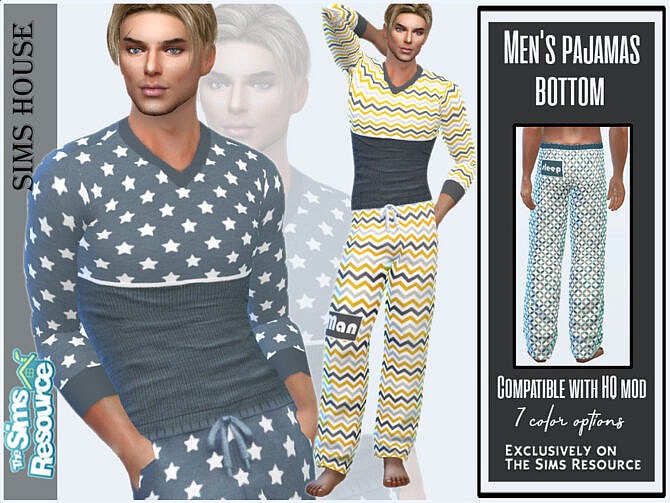 Sims 4 Silk Pajamas