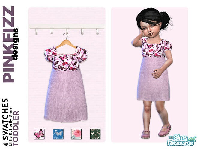 Little Butterfly Dress By Pinkfizzzzz