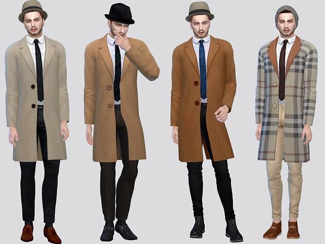 Payne Long Trench Coat By Mclaynesims
