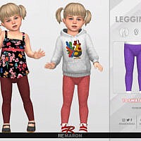 Leggings 01 Toddler By Remaron