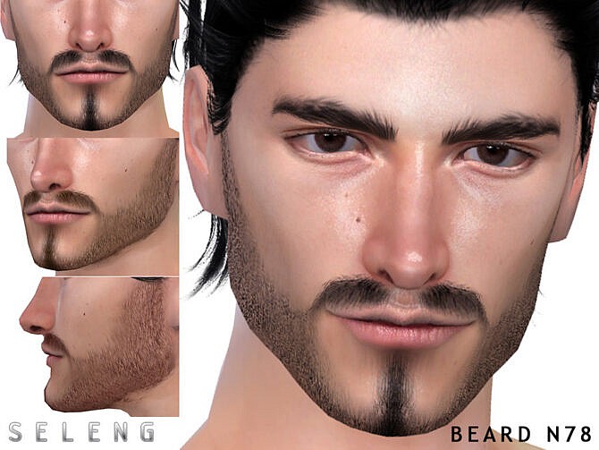 Sims 4 Beard N78 by Seleng at TSR