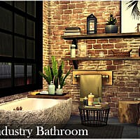 Industrial Bathroom By Nobody1392