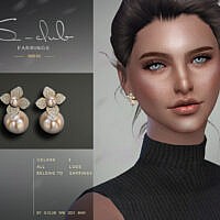 Earrings 202106 By S-club Wm