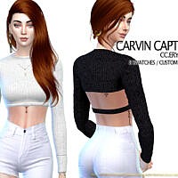 Erylla Crop Top By Carvin Captoor