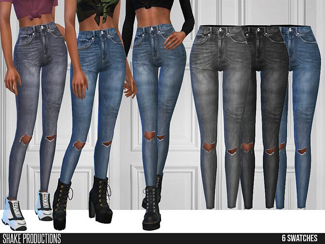 Sims 4 641 Jeans by ShakeProductions at TSR