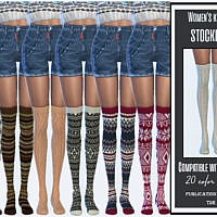 Knitted Stockings By Sims House