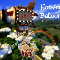 Hot-air Balloon By Virtualfairytales