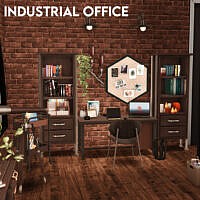Industrial Office By Xogerardine