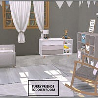 Furry Friends Toddler Bedroom By Chicklet