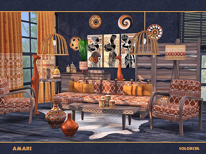 Amari Living Room By Soloriya