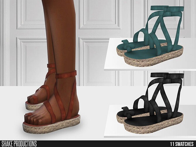 Sims 4 652 Slippers by ShakeProductions at TSR